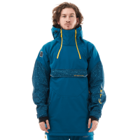 Dragonfly Куртка-анорак сноубордическая Uktus Man Dark Ocean - Yellow в Челябинске