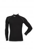 Starks Фуфайка Warm Long shirt мужская черная в Челябинске