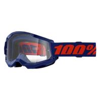 100% Очки Strata 2 Goggle Navy / Clear в Челябинске