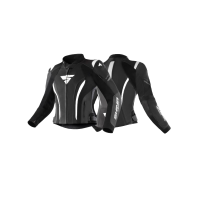 Shima Куртка Кожаная женская Miura 2.0 Black/White в Челябинске