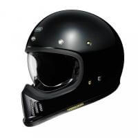 Shoei Мотошлем EX-Zero Plain Черный глянцевый в Челябинске