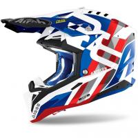 Airoh Мотошлем Aviator 3 Rainbow Blue/Red Gloss в Челябинске