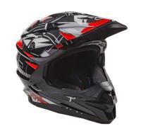 AiM Шлем кроссовый JK803S Red/Black в Челябинске