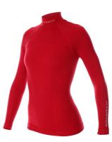 Brubeck Футболка женская дл.рукав Wool Merino 78% Малина в Челябинске