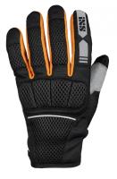 IXS Перчатки Urban Gloves Samur-Air 1.0 Черный/Серый/Оранжевый в Челябинске
