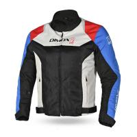 Dimox Мотокуртка текстиль City Traveler Mens Black/Blue/Red в Челябинске