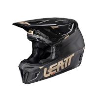 Leatt Шлем кроссовый Moto 9.5 Carbon Kit V26 Black в Челябинске