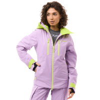 Dragonfly Куртка горнолыжная утепленная Gravity Woman 2025 Purple-Lime в Челябинске