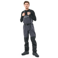 Dragonfly Вейдерсы мембранные Quad Pro 2025 Grey - Black в Челябинске