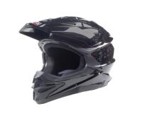 AIM Шлем кроссовый JK803 Black Glossy в Челябинске