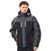 Dragonfly Куртка мембранная Quad Pro Man 2025 Black - Grey в Челябинске
