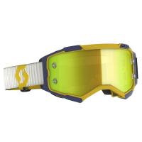 Scott Очки кроссовые Fury yellow/blue yellow chrome works в Челябинске