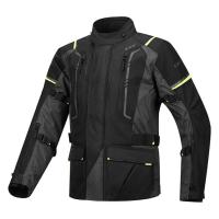 LS2 Мотокуртка мужская Narvik Man Jacket серо-черно-желтый в Челябинске
