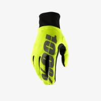 100% Мотоперчатки текстильные Hydromatic Waterproof Glove Neon Yellow в Челябинске
