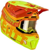 Leatt Шлем кроссовый Kit Moto 7.5 V23 Citrus в Челябинске
