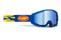 100% Очки FMF Powercore Flame Navy Зеркальная/Синяя линза в Челябинске