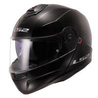 LS2 Мотошлем FF908 Strobe II Solid Gloss Black в Челябинске