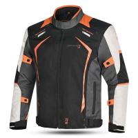 Dimox Мотокуртка текстиль Horizon Mens Orange/Black в Челябинске