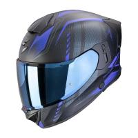 Scorpion Exo Мотошлем Exo-530 Air Theras Черный Матовый/Синий в Челябинске