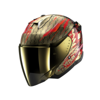Shark Шлем Skwal I3 Jet Venum Black/Red/Gold в Челябинске