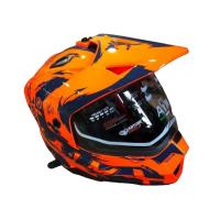 AiM Шлем детский JK802Y Orange/Blue в Челябинске