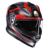 AGV Шлем K7 Черный матовый/Красный в Челябинске