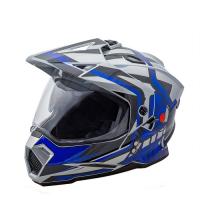 AIM Шлем кросс/эндуро JK802S Blue/Grey/Black в Челябинске