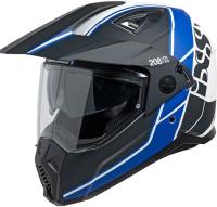 IXS Шлем IXS 208 2.0 Черно-Белый Синий в Челябинске