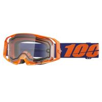 100% Очки Armatic Enduro Moto Neon Orange / Clear в Челябинске
