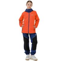 Dragonfly Комплект дождевой (куртка брюки) Active Teenager Orange - Blue (мембрана) в Челябинске
