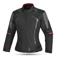 Dimox Мотокуртка текстиль Horizon Women Black/Red в Челябинске