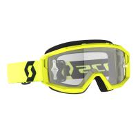 Scott Очки кроссовые Primal clear yellow/black clear works в Челябинске