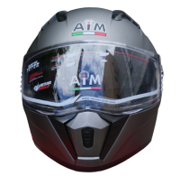 AIM Шлем интеграл JK320 Grey Metal в Челябинске