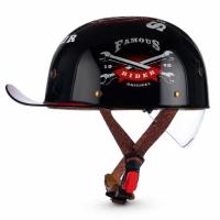 Scout Шлем кепка с визором Rider черно-красный в Челябинске