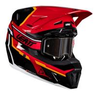 Leatt Шлем кроссовый  7.5 V26 Red + очки Velocity 4.5 в Челябинске