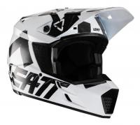 Leatt Шлем кроссовый Moto 3.5 Helmet White в Челябинске
