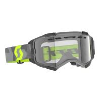 Scott Очки Fury Enduro light grey/neon yellow/clear в Челябинске