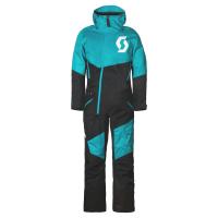 Scott Комбинезон зимний женский Back-X Dryo black/breeze blue  в Челябинске