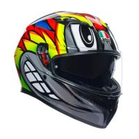 AGV Шлем K3 Birdy 2.0 Grey/Yellow/Red в Челябинске