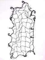 STARKS Сетка багажная NET KVADRO (80/80) Чёрный в Челябинске