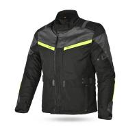Dimox Мотокуртка текстиль Tour Tech Mens Black/Grey/Yellow в Челябинске