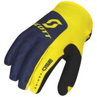 Scott Перчатки 350 Track blue/yellow в Челябинске