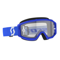 Scott Очки кроссовые Primal clear blue/white clear works в Челябинске