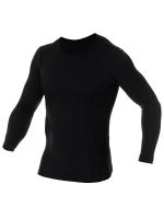 Brubeck Футболка мужская дл.рукав Comfort Wool Черный в Челябинске