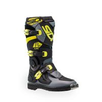 Sidi Ботинки детские Flame Black/Lime/Grey в Челябинске