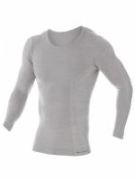 Brubeck Футболка мужская дл.рукав Comfort Wool Серый в Челябинске
