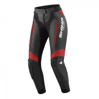 Shima Мотоштаны Кожаные женские Miura 2.0 Black/Red в Челябинске