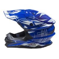 AiM Шлем кроссовый JK803S Blue/White в Челябинске