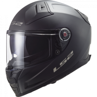 LS2 Мотошлем FF811 Vector II Solid черный матовый в Челябинске