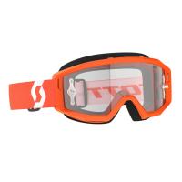 Scott Очки кроссовые Primal clear orange/white clear works в Челябинске